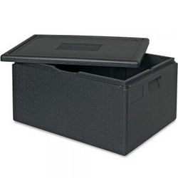 Thermobox Isobox mit Deckel, Inhalt 80 Liter, LxBxH 685x485x360 mm-S