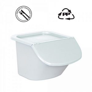 Vorratsbehälter 15 Liter, 10,5 kg Mehl oder 15 kg Zucker, Polypropylen
