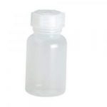 Probenflasche aus PE-LD Kunststoff, lebensmittelecht, chemikalienbeständig - naturweiß, Inhalt 250 ml-S