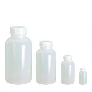 Probenflaschen aus PE-LD Kunststoff, lebensmittelecht, chemikalienbeständig - 250 ml, 500 ml, 750 ml, 1.000 ml, 2.000 ml