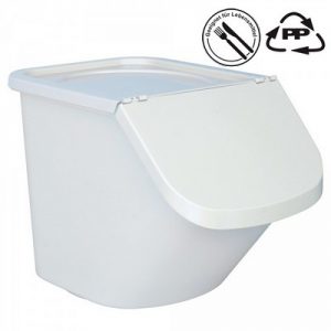 Vorratsbehälter 40 Liter, 28 kg Mehl oder 40 kg Zucker, Polypropylen