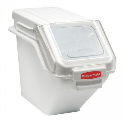 Zutatenbehälter / Vorratsbehälter mit transparentem Deckel, für 16,5kg Mehl oder 23,5kg Zucker + Portionierschaufel gratis