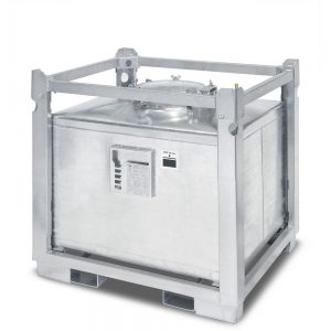 ASF-Behälter 800 Liter, einwandig, UN-Zulassung, für passive Lagerung erlaubt