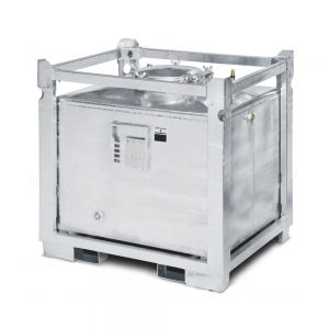 ASF-Behälter, 800 Liter, doppelwandig, für passive Lagerung erlaubt