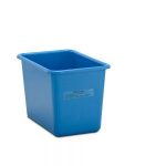 GFK-Behälter, 200 Liter, LxBxH 880 x 570 x 600 mm, blau-S