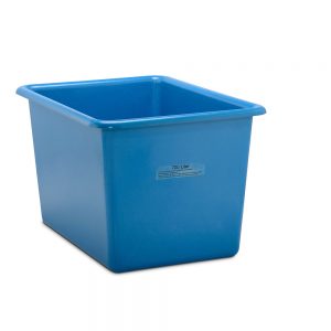GFK-Behälter, 700 Liter, LxBxH 1320 x 970 x 810 mm, blau