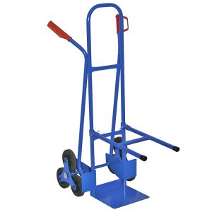 Stuhl-Treppenkarre aus Stahlrohr, BxTxH 520x820x1300 mm, Tragkraft 175 kg